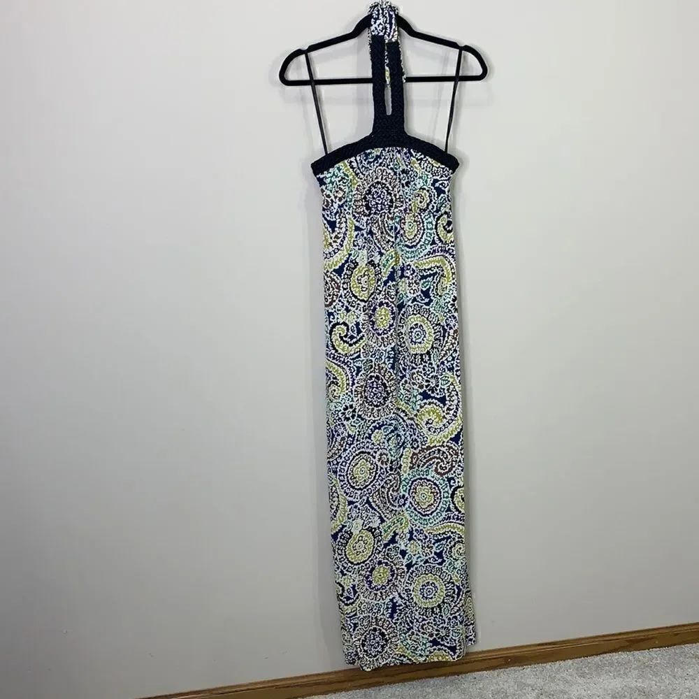 Elle maxi dress halter XS boho (H1)